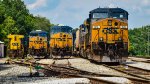 CSX parked at the Yard